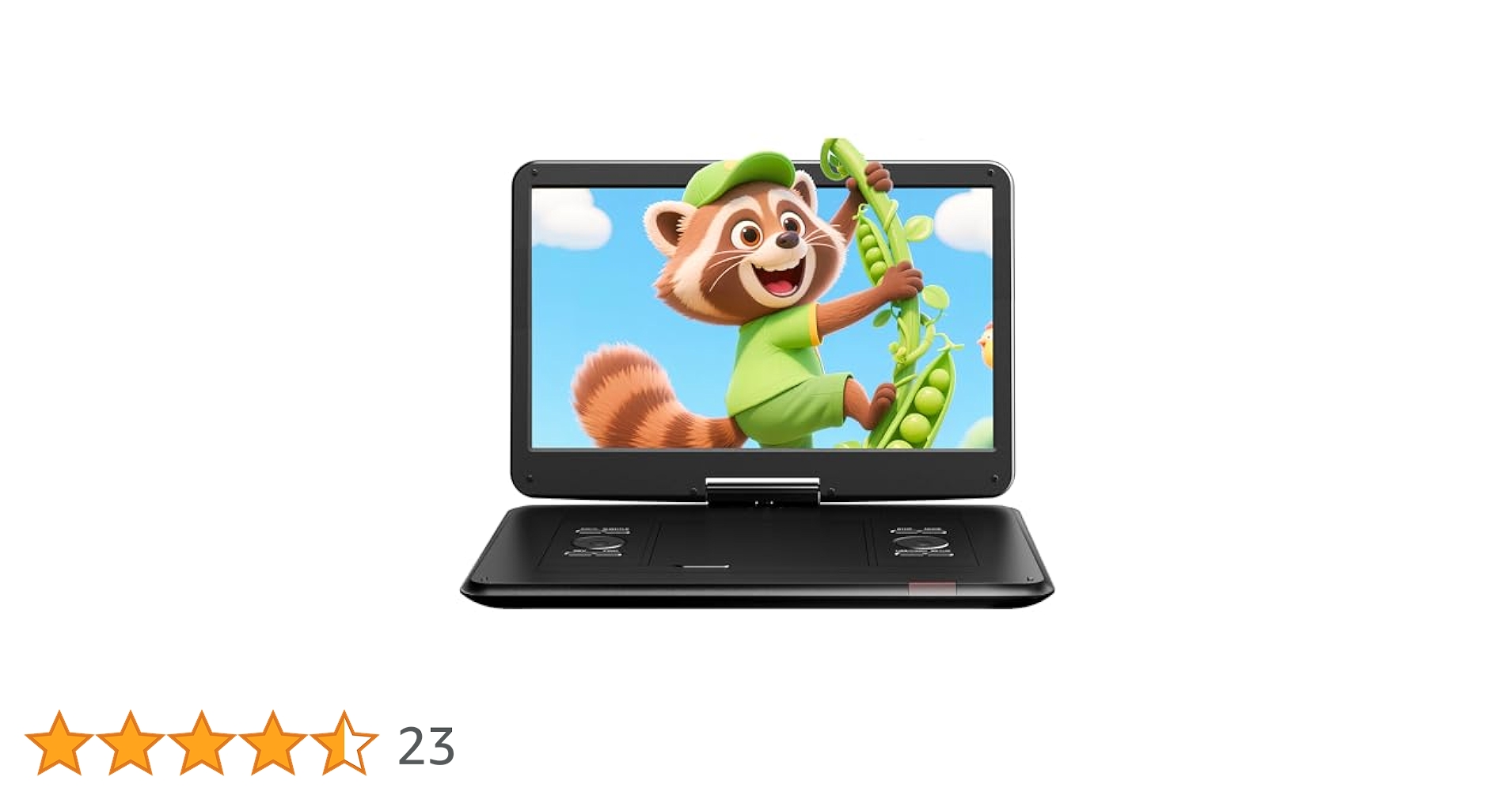 新品送料無料　Surfola 15.6インチ 大型 ポータブルDVDプレイヤー Amazon.co.jp: Surfola ポータブルDVDプレーヤー 液晶 15.6